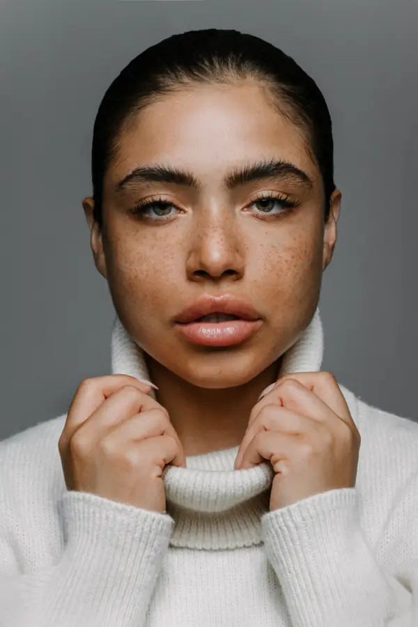 Raw photo before retouching